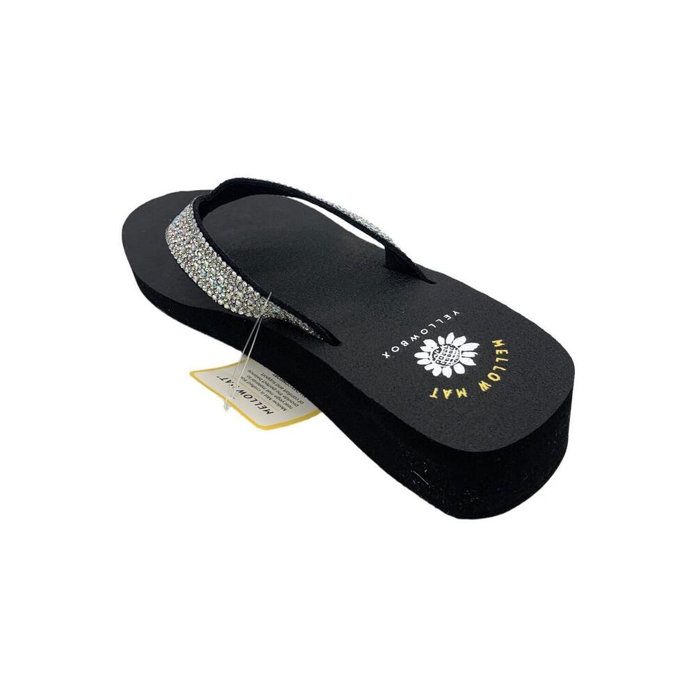 Yellow Box Women's Cressida Slide Sandals Black - Medium - Picture 3 of 3